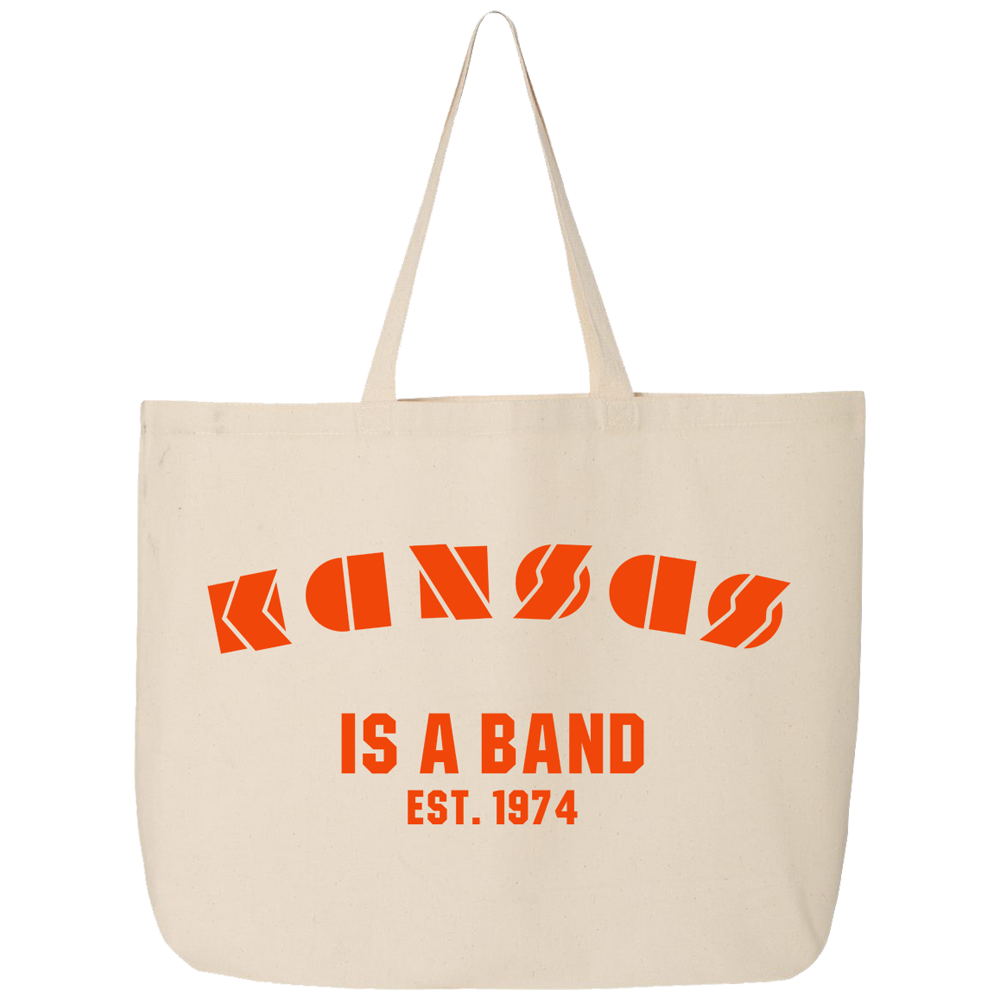Kansas Is A Band Jumbo Tote Bag