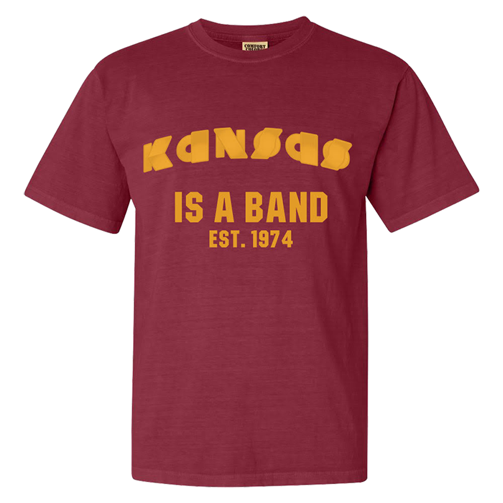 Kansas Is A Band Red T-Shirt