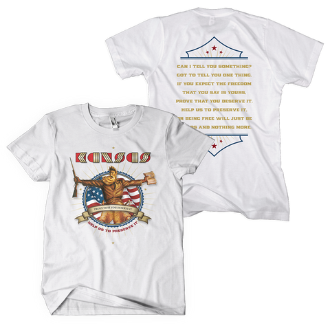 Can I Tell You T-Shirt – Kansas Band