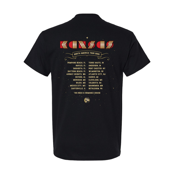 2026 Kansas Is A Band Tour T-Shirt