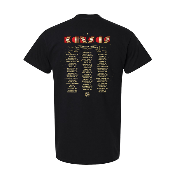 2026 Kansas Is A Band Tour T-Shirt (New Dates)